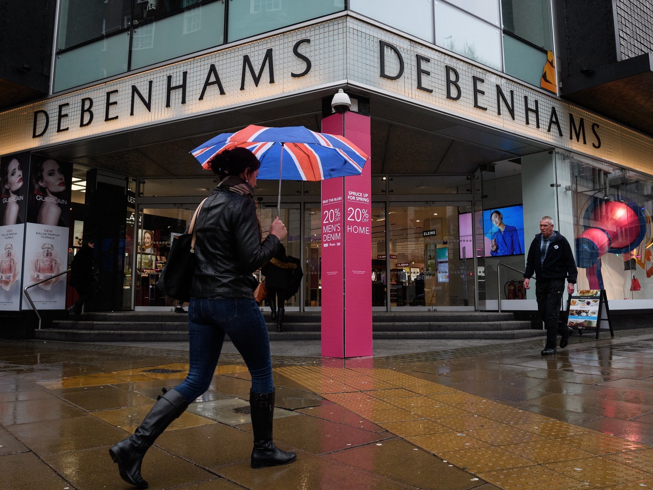 Debenhams shuts down 22 stores
